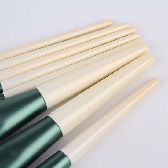 Nuevo Juego de 10 Uds de brochas de maquillaje con forma de diamante, base para ojos y cara, colorete en polvo, arcoíris, sombra de ojos, kits de maquillaje